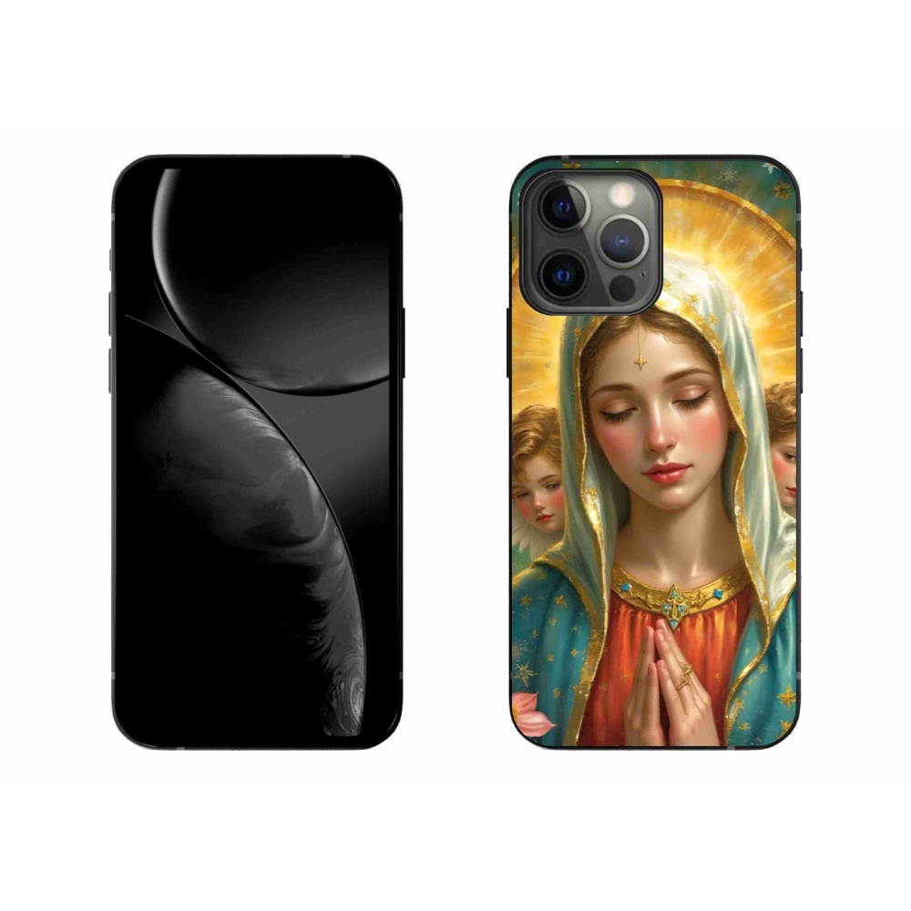 Gélový kryt mmCase na iPhone 13 Pro Max - náboženský motív 3