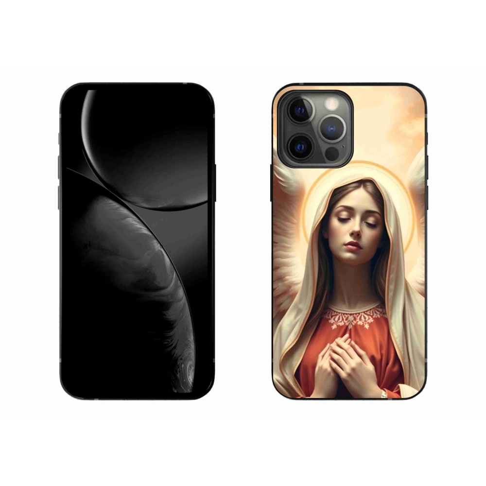 Gélový kryt mmCase na iPhone 13 Pro Max - náboženský motív