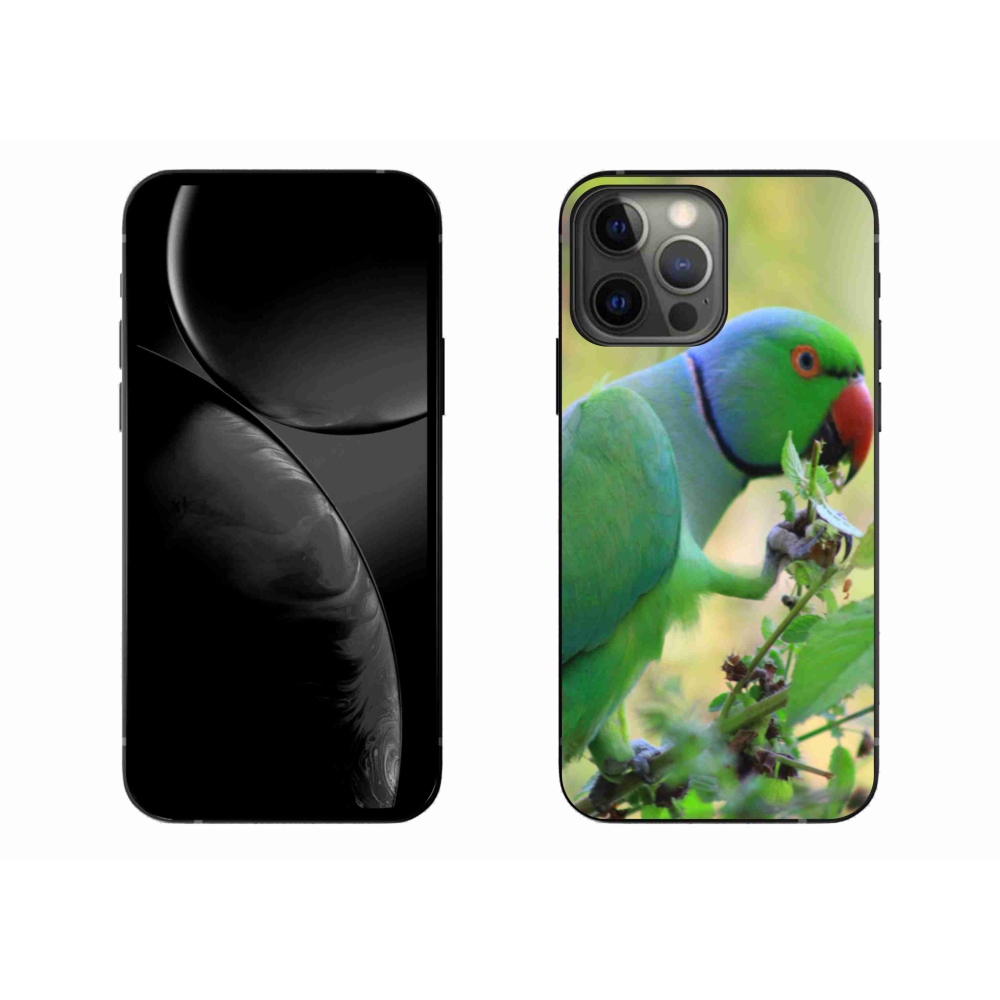 Gélový kryt mmCase na iPhone 13 Pro Max - papagáj Alexandr