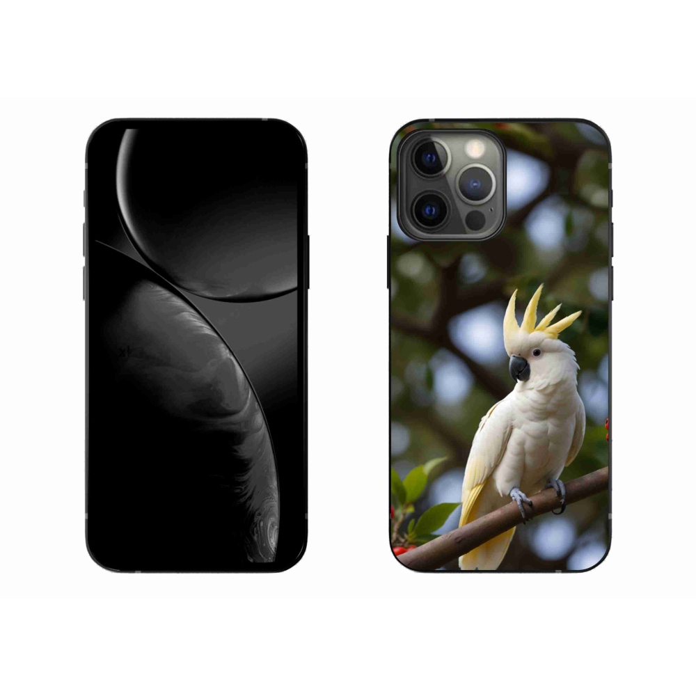 Gélový kryt mmCase na iPhone 13 Pro Max - papagáj kakadu 3