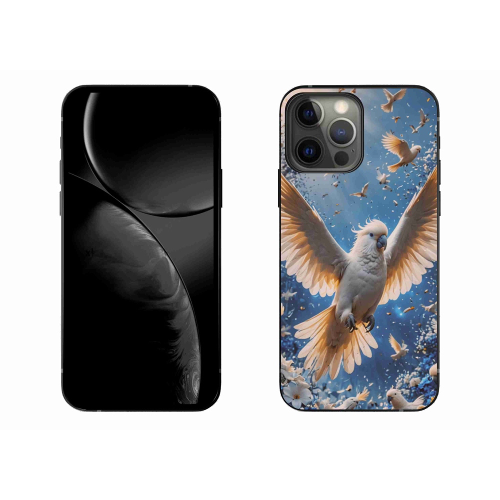 Gélový kryt mmCase na iPhone 13 Pro Max - papagáj kakadu