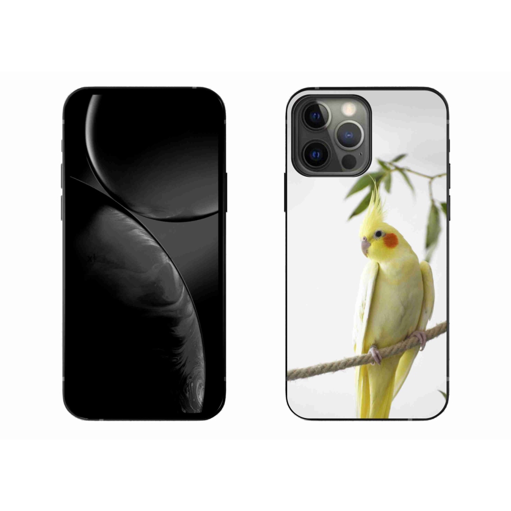 Gélový kryt mmCase na iPhone 13 Pro Max - papagáj korela chocholatá