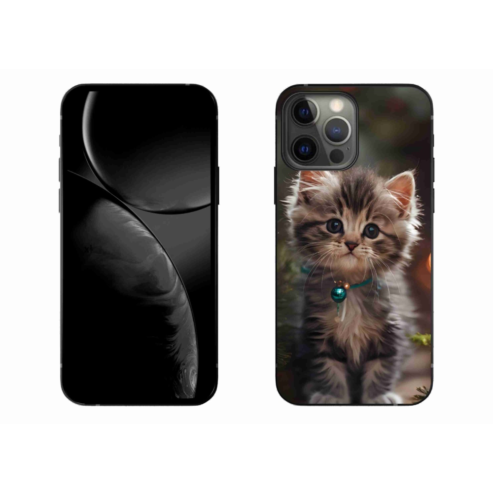 Gélový kryt mmCase na iPhone 13 Pro Max - roztomilé mačiatko 11