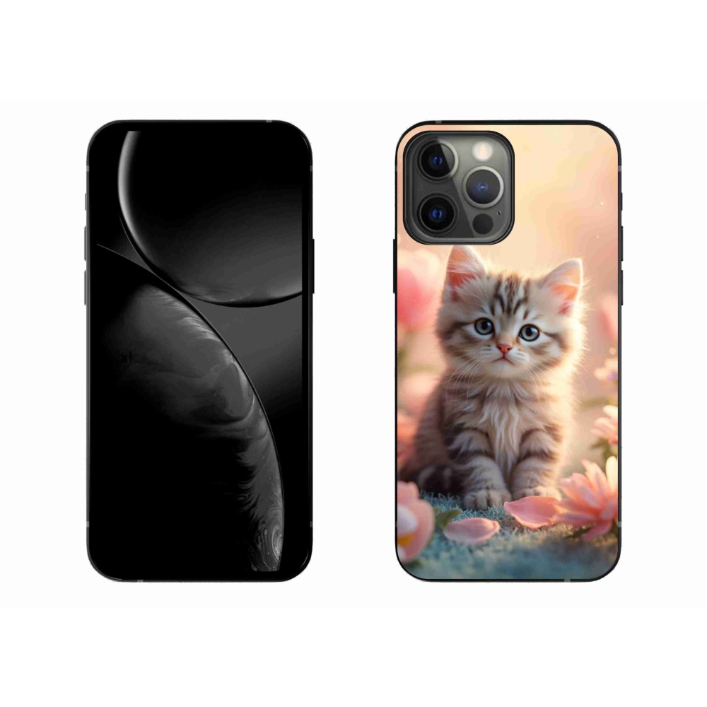 Gélový kryt mmCase na iPhone 13 Pro Max - roztomilé mačiatko 8