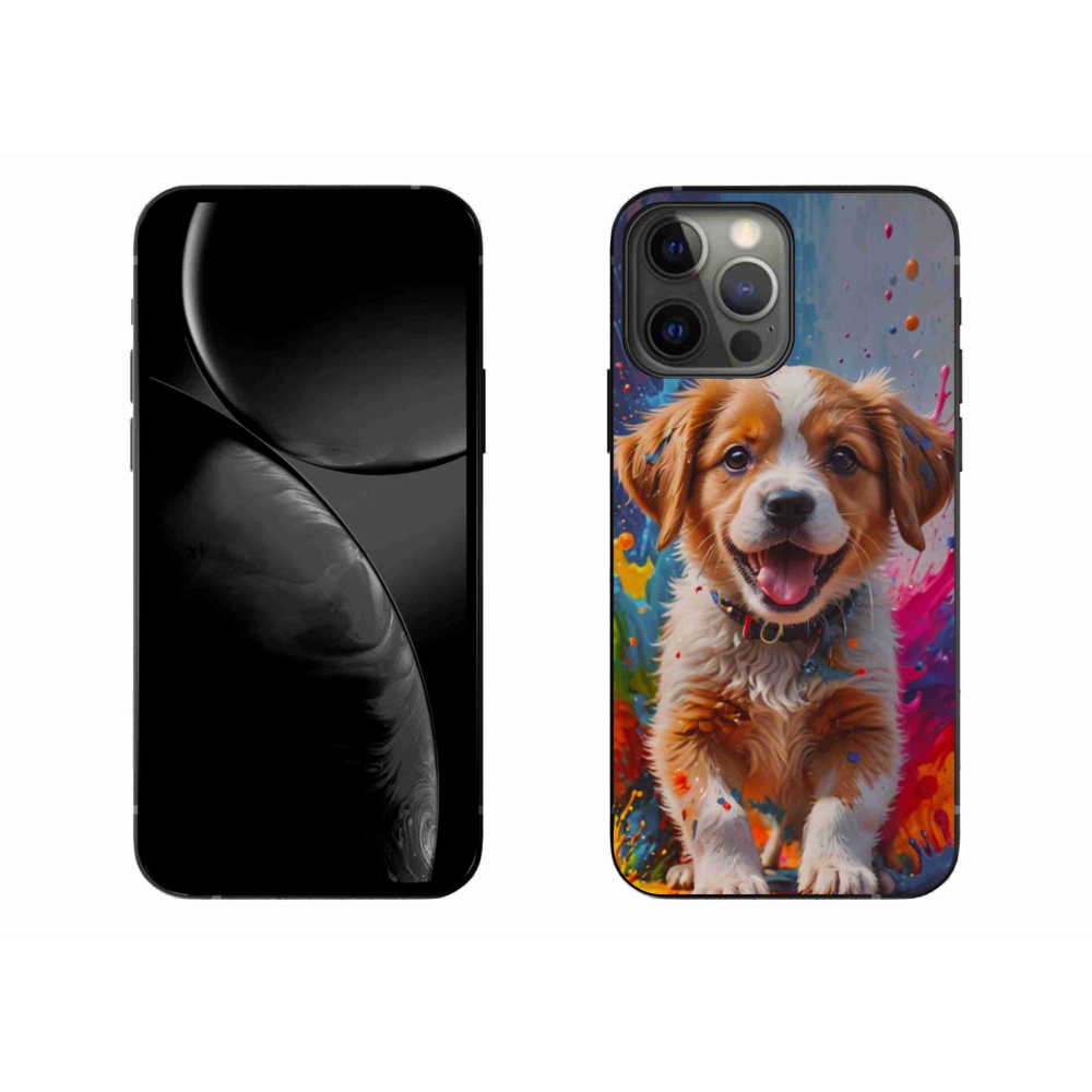 Gélový kryt mmCase na iPhone 13 Pro Max - roztomilé šteňa 3