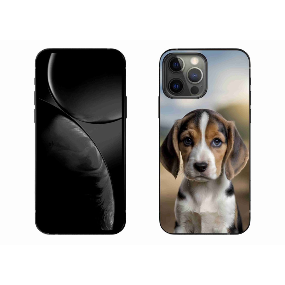 Gélový kryt mmCase na iPhone 13 Pro Max - roztomilý bígl