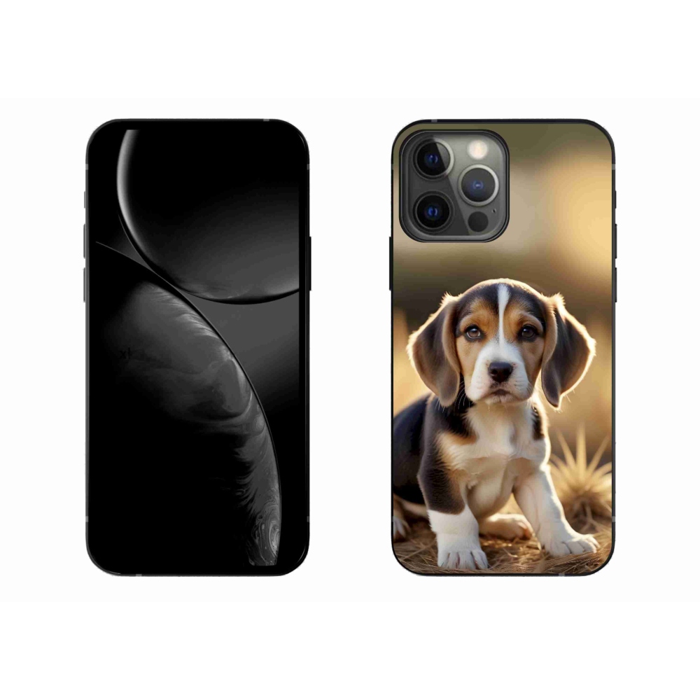 Gélový kryt mmCase na iPhone 13 Pro Max - roztomilý bígl