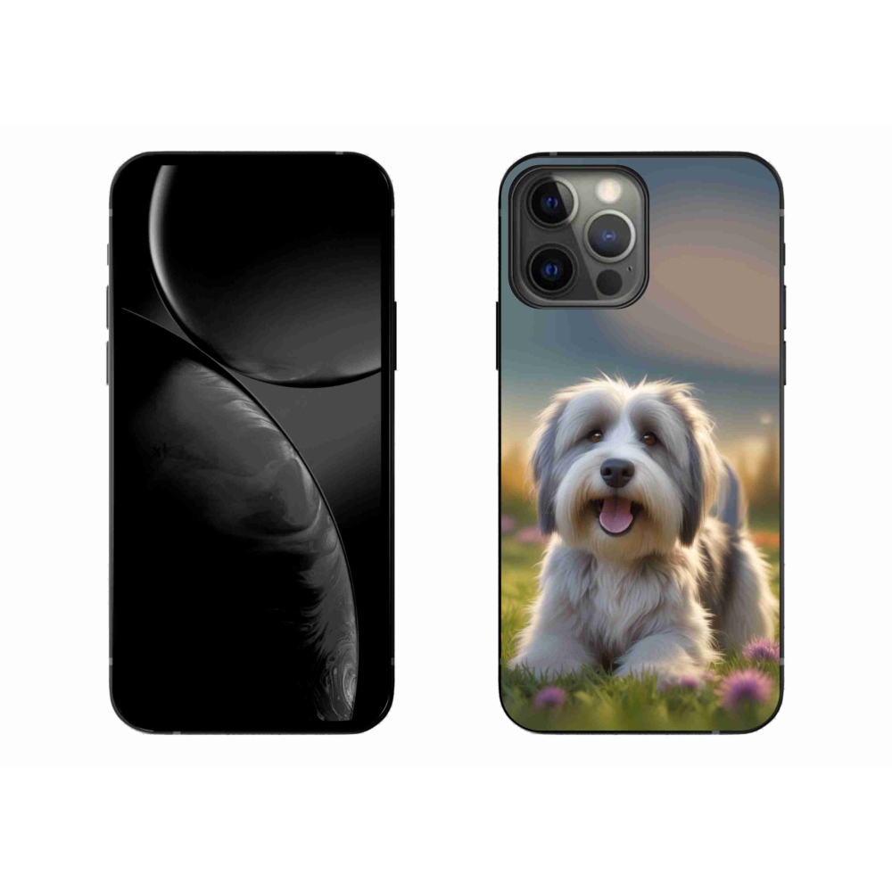 Gélový kryt mmCase na iPhone 13 Pro Max - roztomilý havanský psík