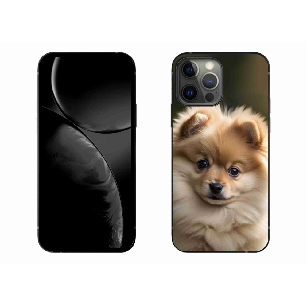 Gélový kryt mmCase na iPhone 13 Pro Max - roztomilý pomeranian 2