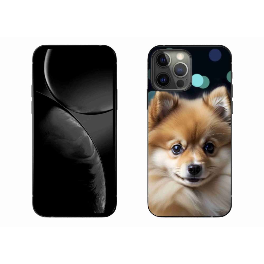 Gélový kryt mmCase na iPhone 13 Pro Max - roztomilý pomeranian
