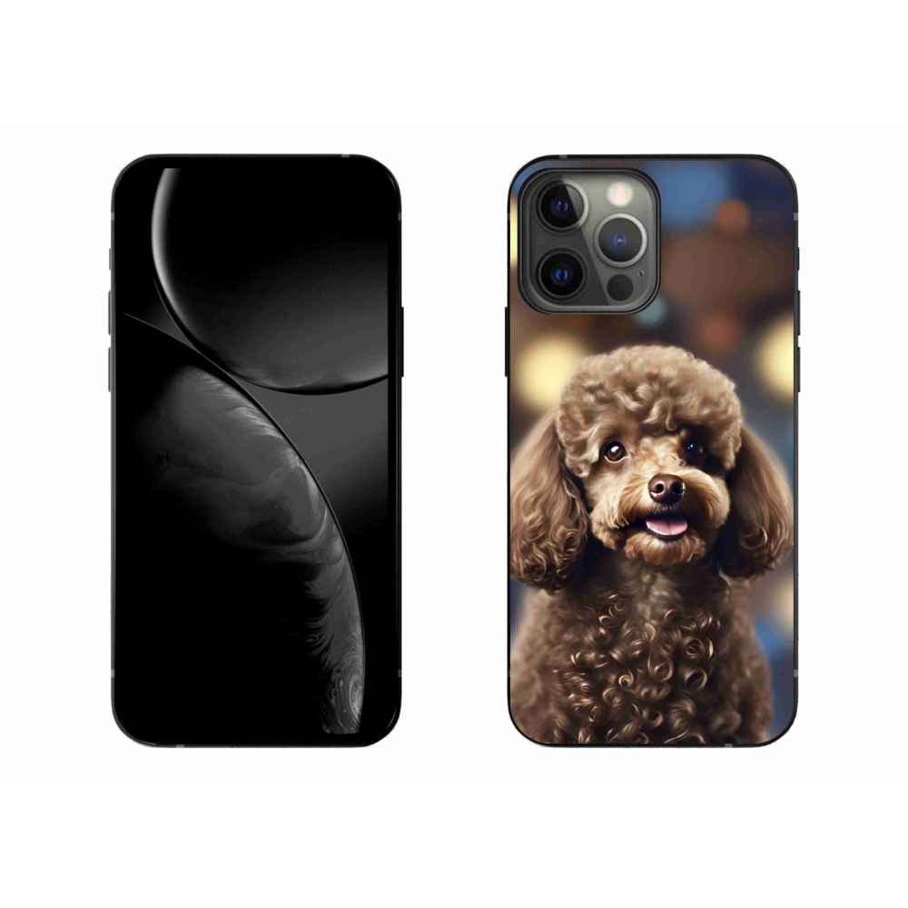 Gélový kryt mmCase na iPhone 13 Pro Max - roztomilý pudel