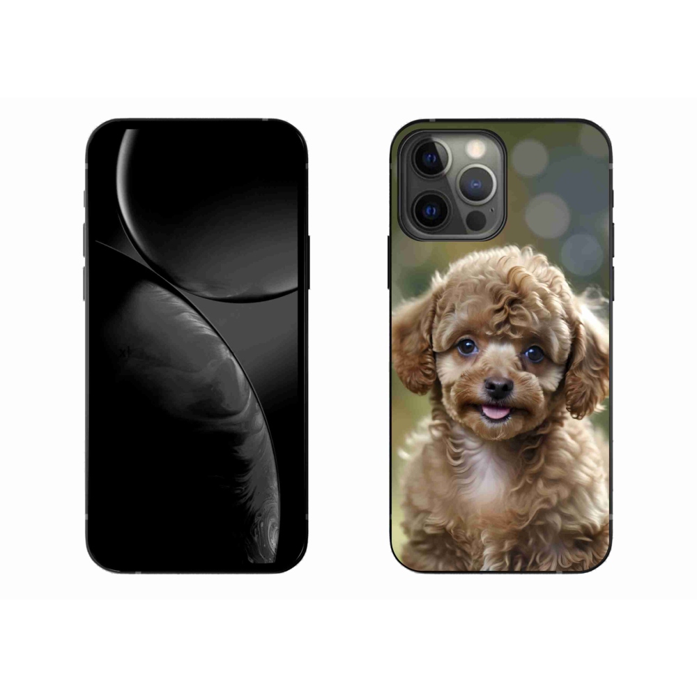 Gélový kryt mmCase na iPhone 13 Pro Max - roztomilý pudel