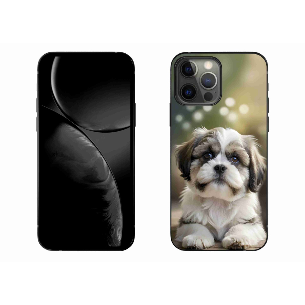 Gélový kryt mmCase na iPhone 13 Pro Max - roztomilý shih-tzu