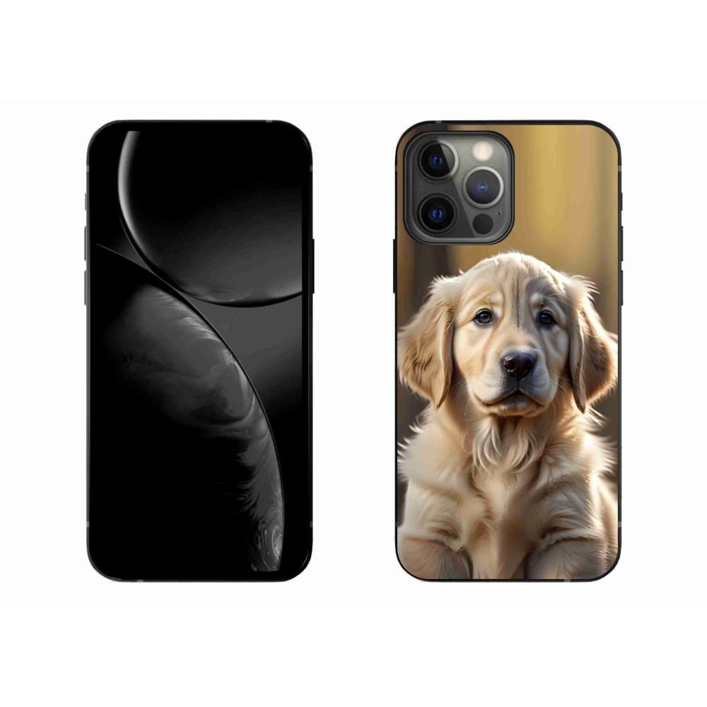 Gélový kryt mmCase na iPhone 13 Pro Max - roztomilý zlatý retriever