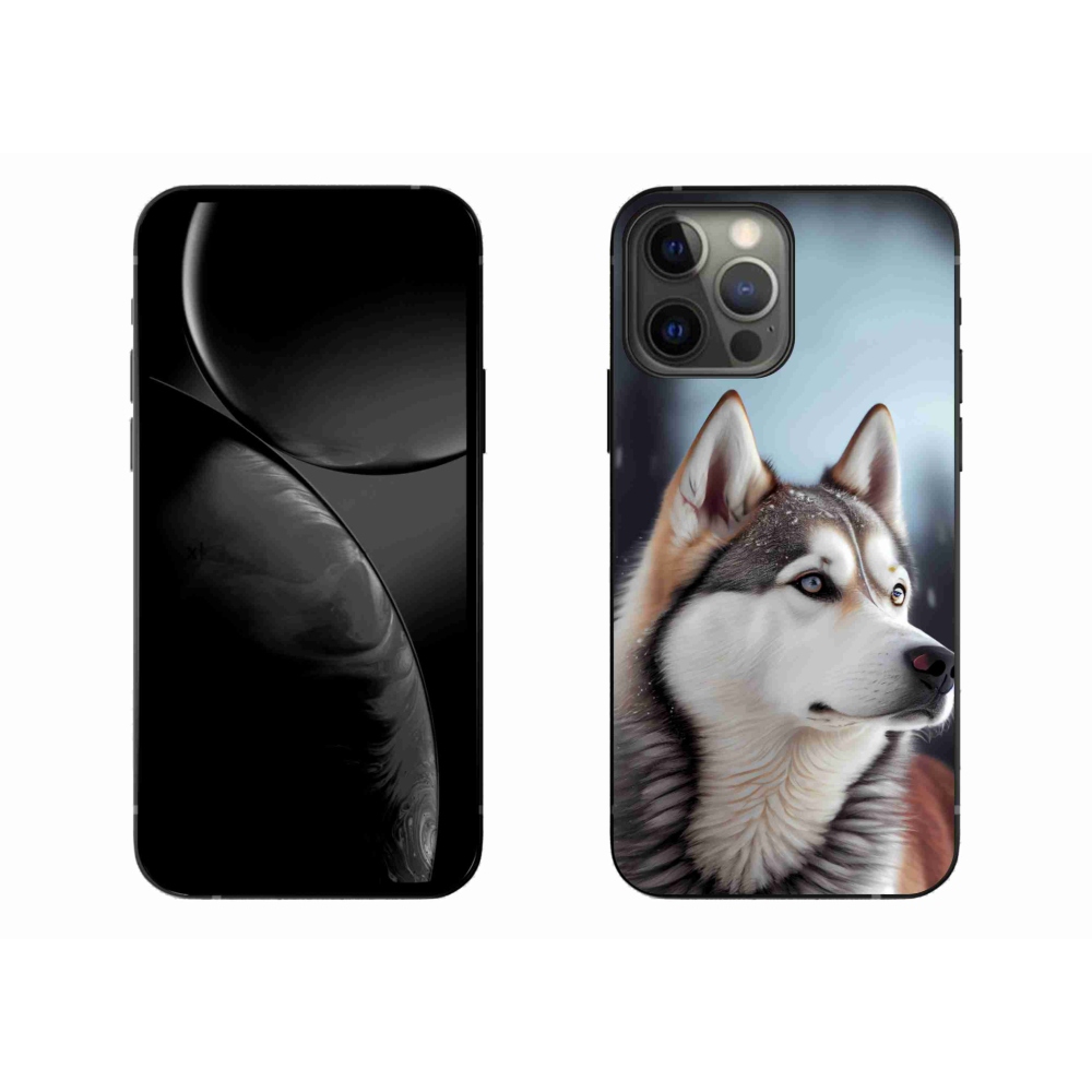 Gélový kryt mmCase na iPhone 13 Pro Max - sibírsky husky