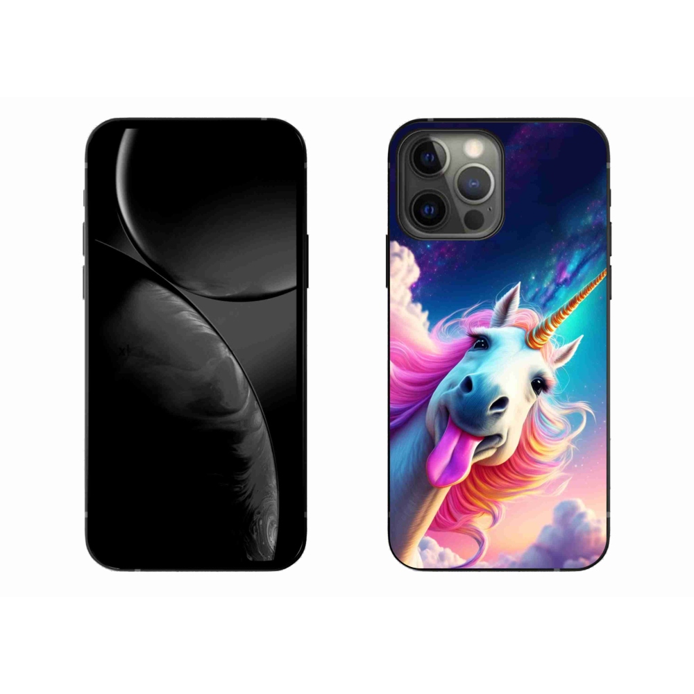 Gélový kryt mmCase na iPhone 13 Pro Max - šialený jednorožec