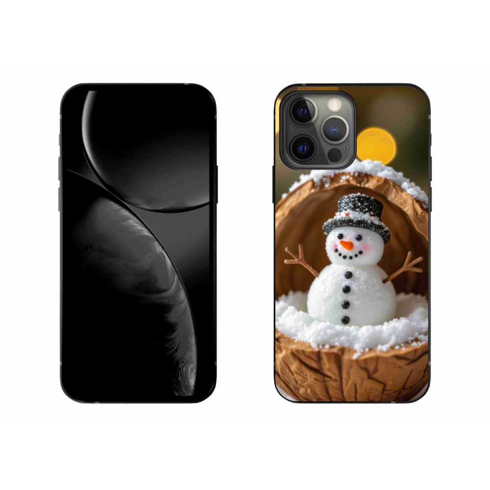 Gélový kryt mmCase na iPhone 13 Pro Max - snehuliak 4