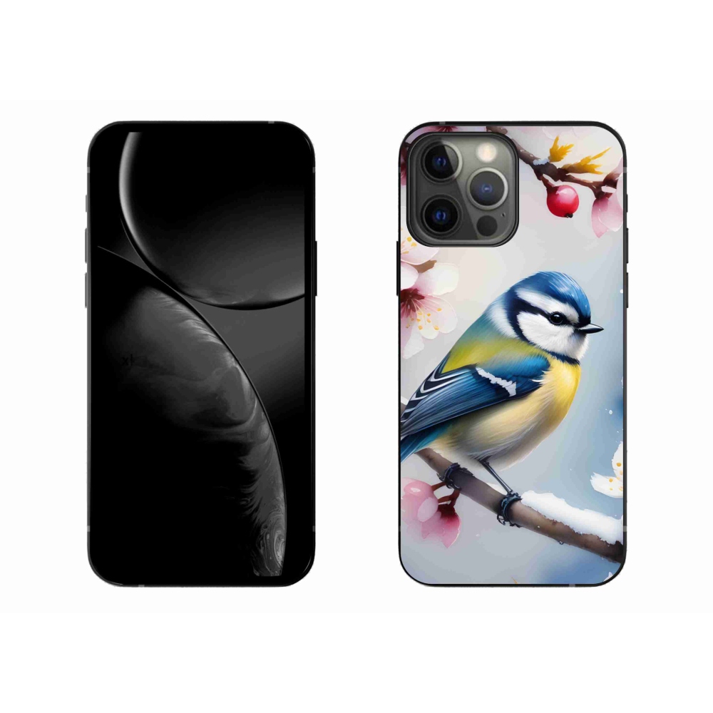 Gélový kryt mmCase na iPhone 13 Pro Max - sýkorka