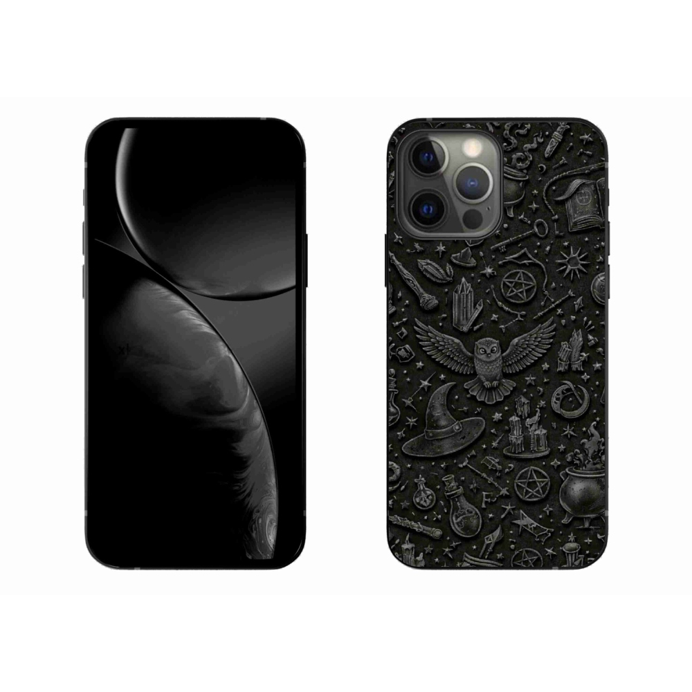 Gélový kryt mmCase na iPhone 13 Pro Max - tmavý magický svet