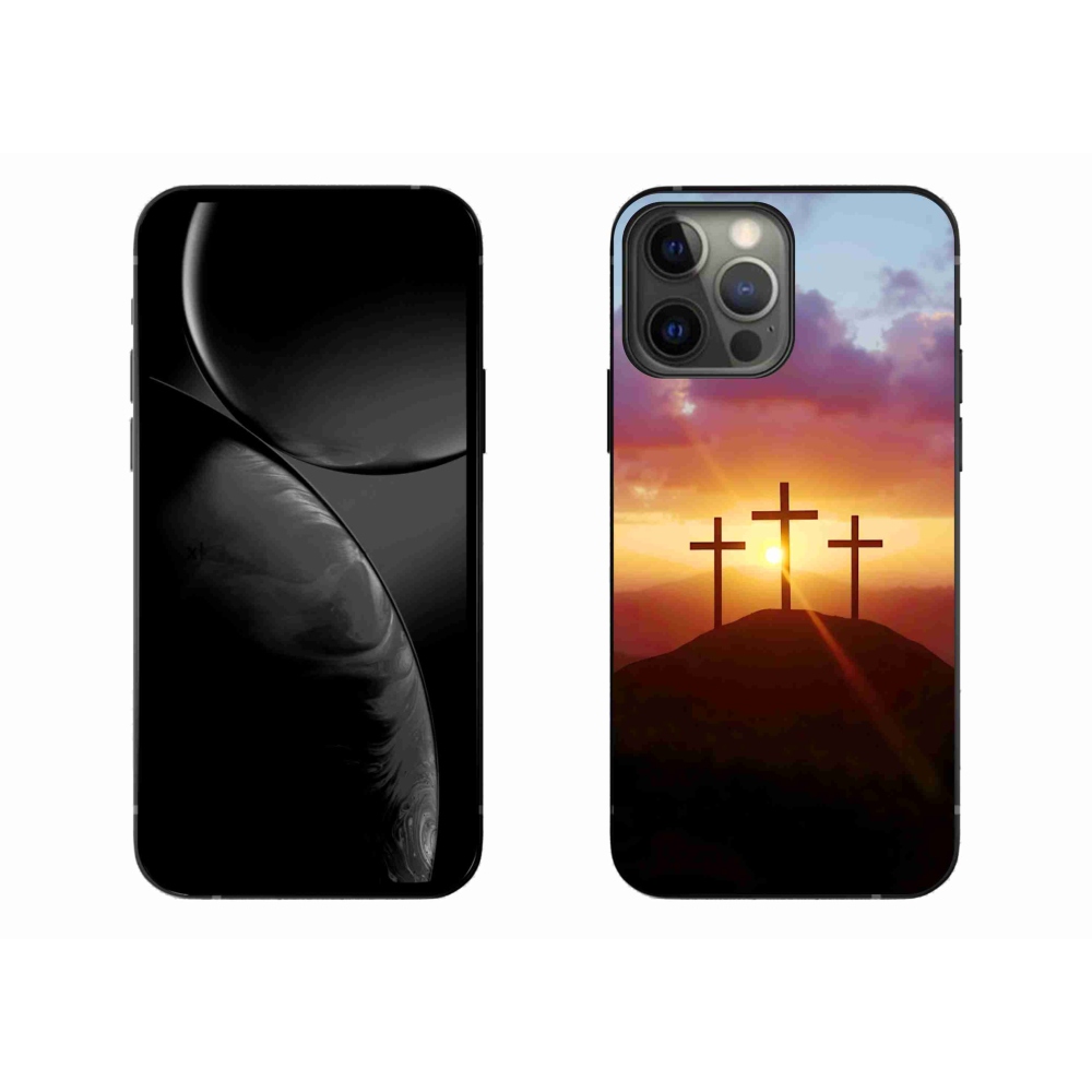 Gélový kryt mmCase na iPhone 13 Pro Max - tri kríža