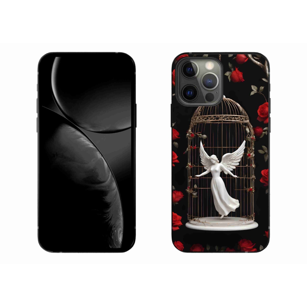 Gélový kryt mmCase na iPhone 13 Pro Max - uväznený anjel