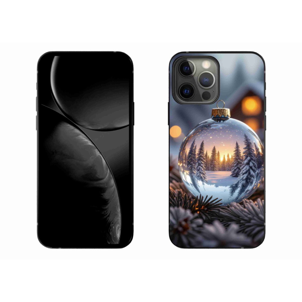 Gélový kryt mmCase na iPhone 13 Pro Max - vianočná ozdoba