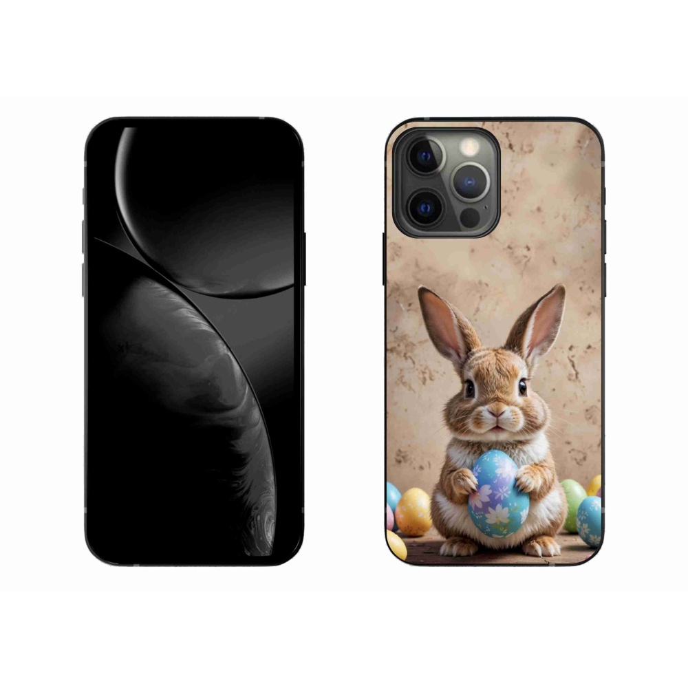 Gélový kryt mmCase na iPhone 13 Pro Max - veľkonočný zajačik