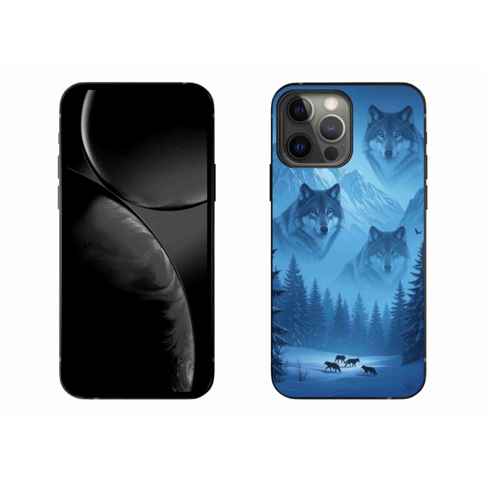 Gélový kryt mmCase na iPhone 13 Pro Max - vlčia svorka