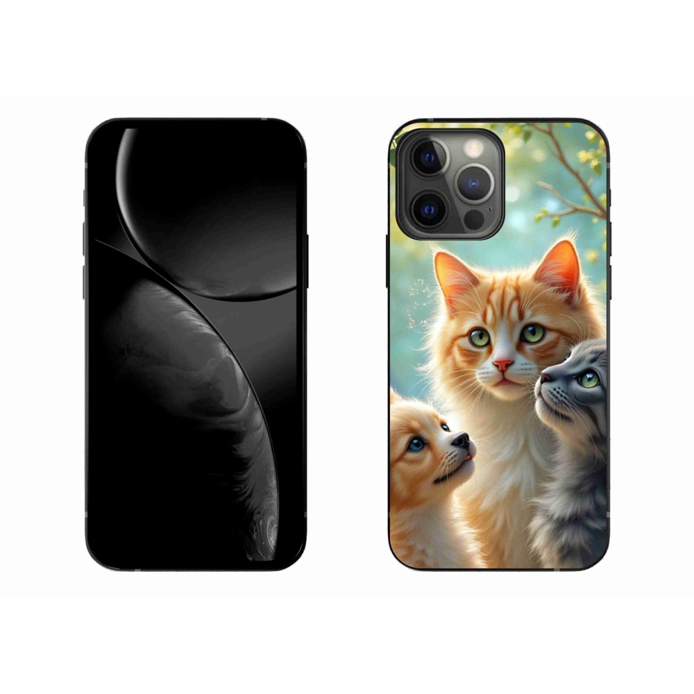 Gélový kryt mmCase na iPhone 13 Pro Max - zvieracie priateľstvo 2