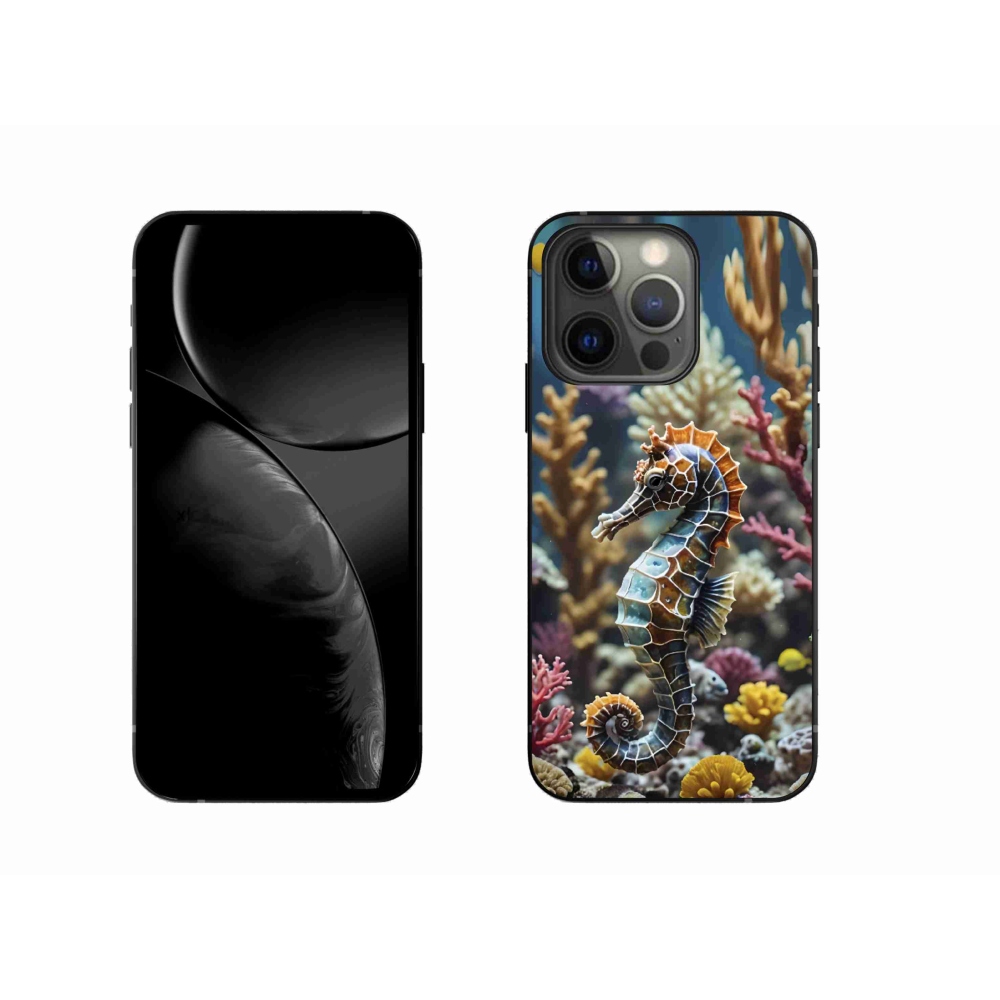 Gélový kryt mmCase na iPhone 13 Pro - morský koník 2