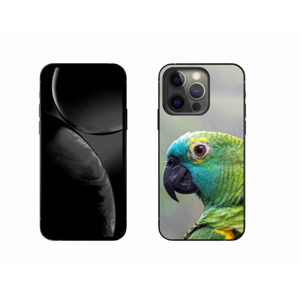 Gélový kryt mmCase na iPhone 13 Pro - papagáj amazončan