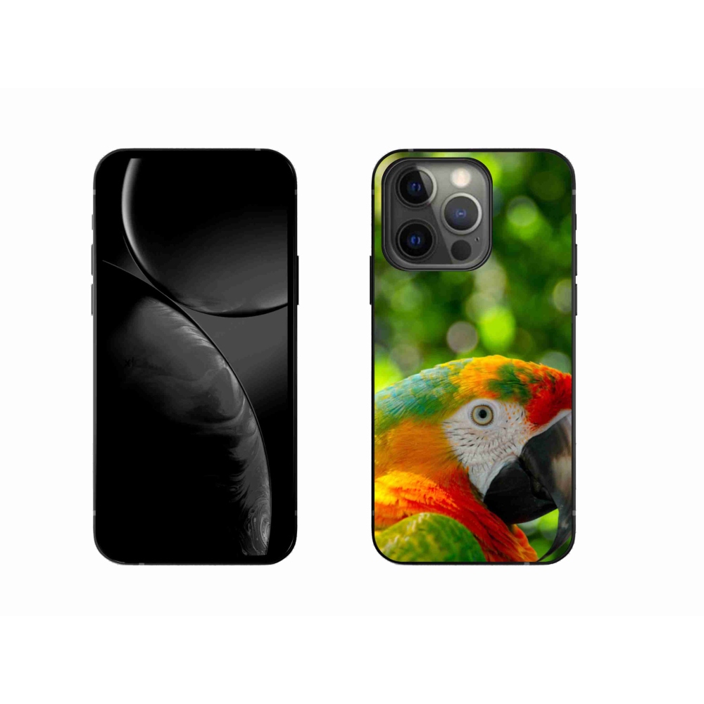 Gélový kryt mmCase na iPhone 13 Pro - papagáj ara 3