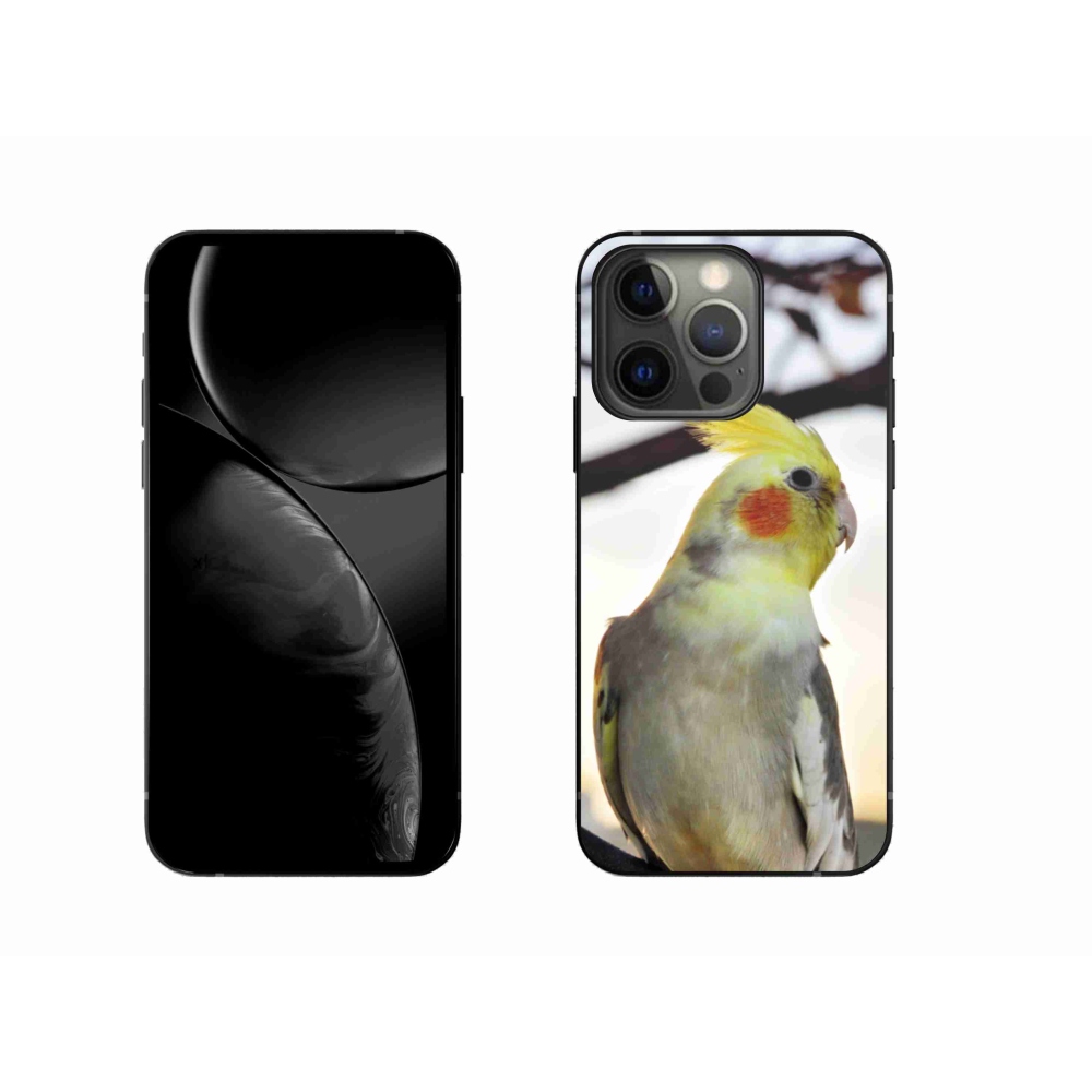 Gélový kryt mmCase na iPhone 13 Pro - papagáj korela