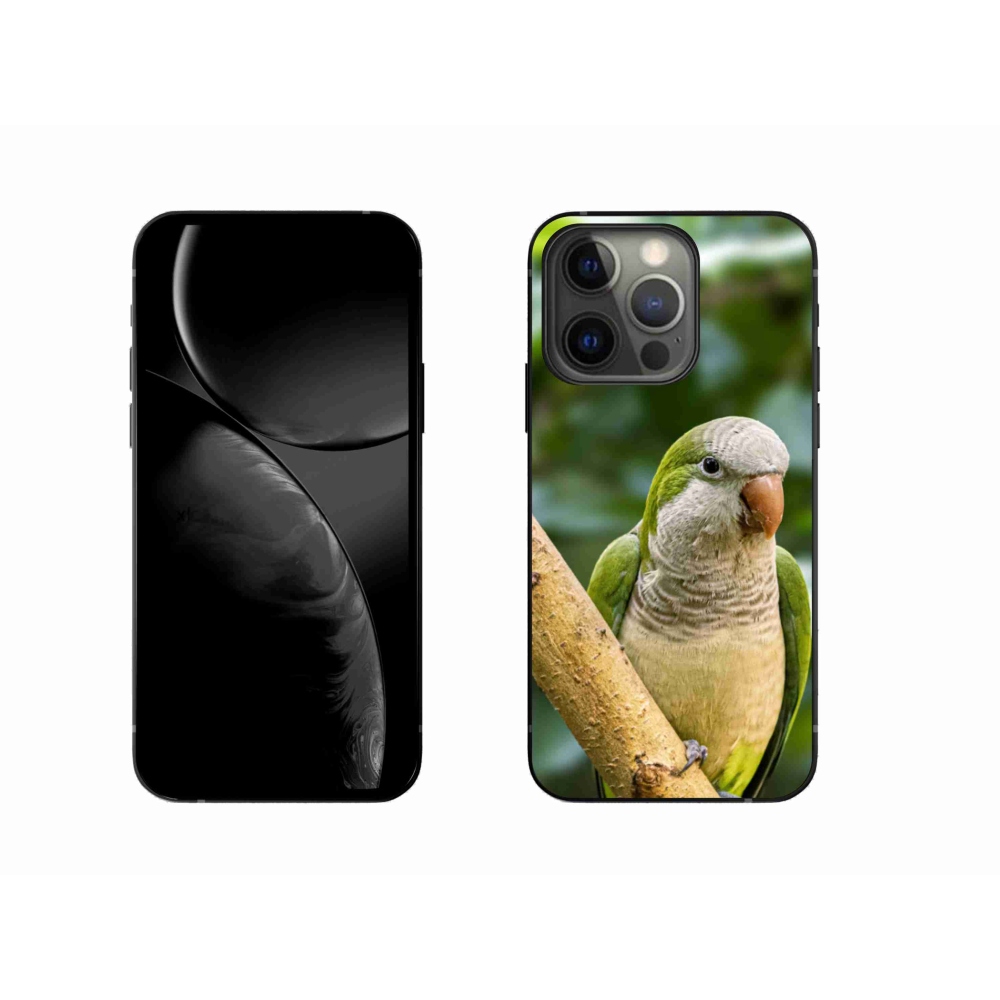 Gélový kryt mmCase na iPhone 13 Pro - papagáj mníšok