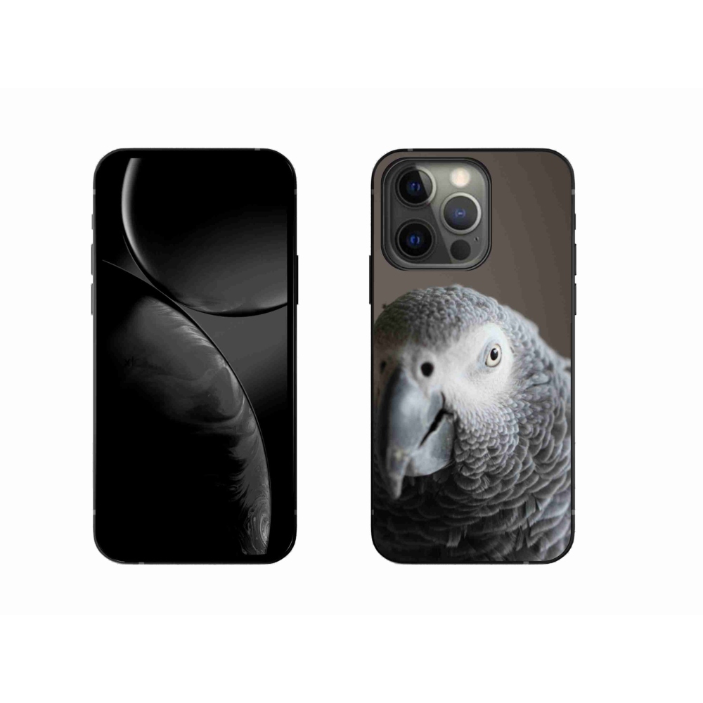 Gélový kryt mmCase na iPhone 13 Pro - papagáj žako 2