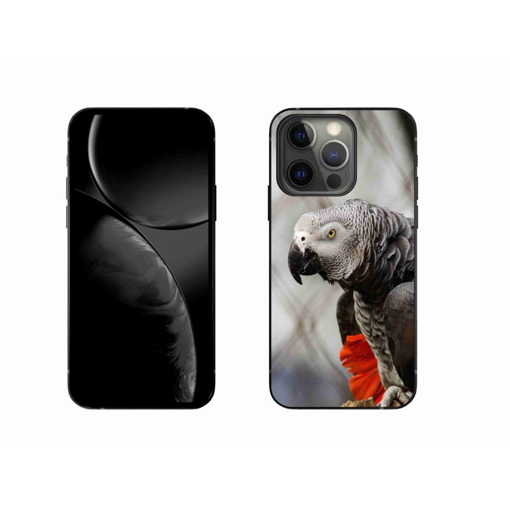 Gélový kryt mmCase na iPhone 13 Pro - papagáj žako 3