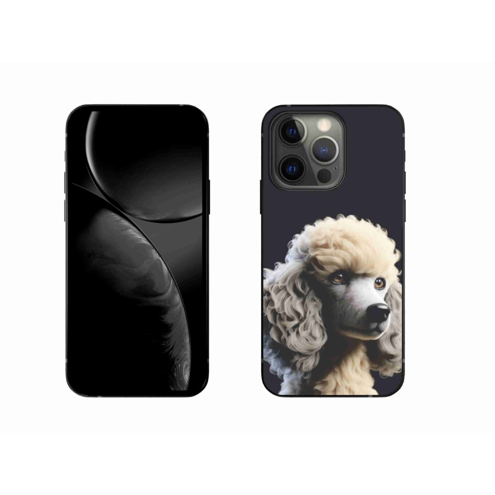 Gélový kryt mmCase na iPhone 13 Pro - pudel