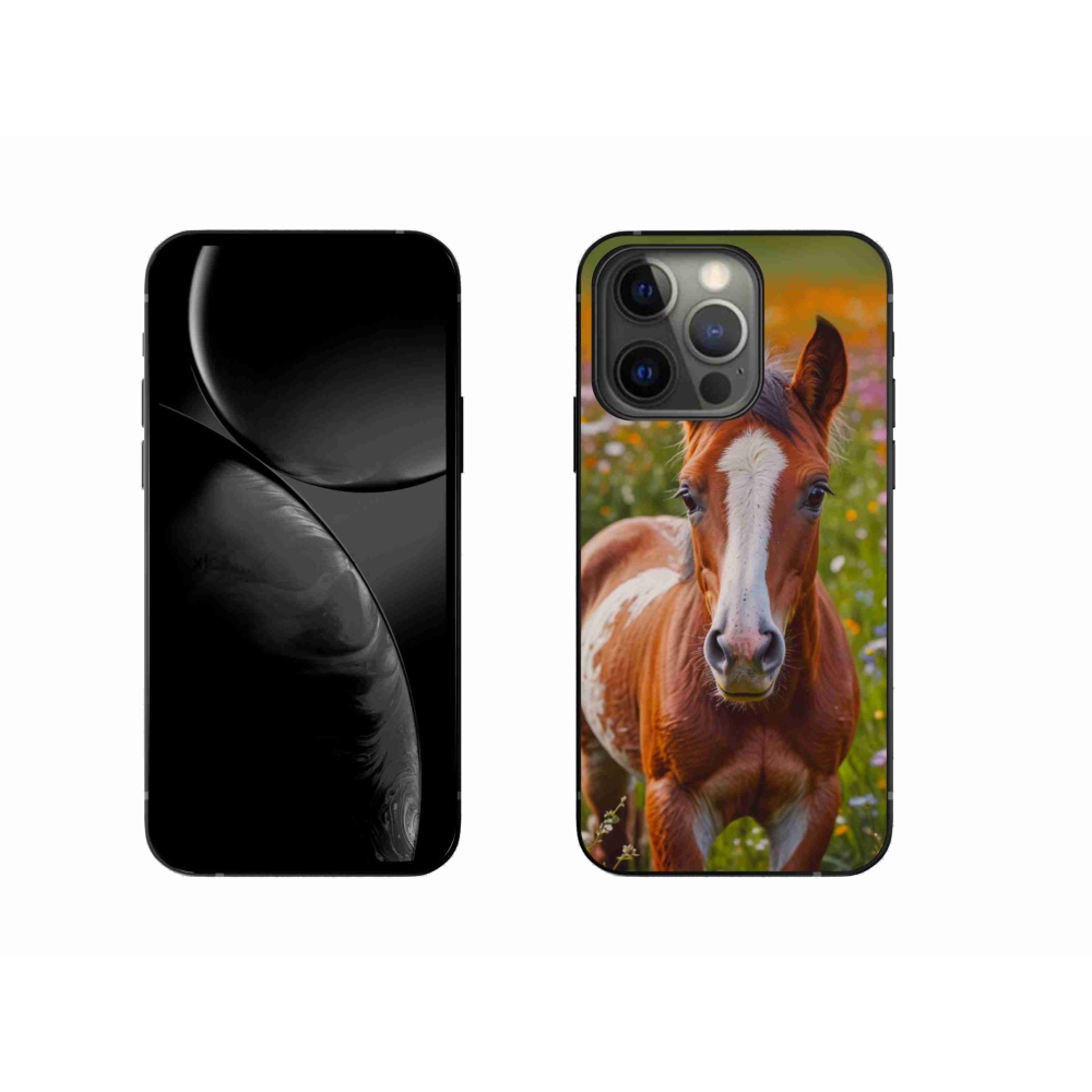 Gélový kryt mmCase na iPhone 13 Pro - roztomilé žriebä