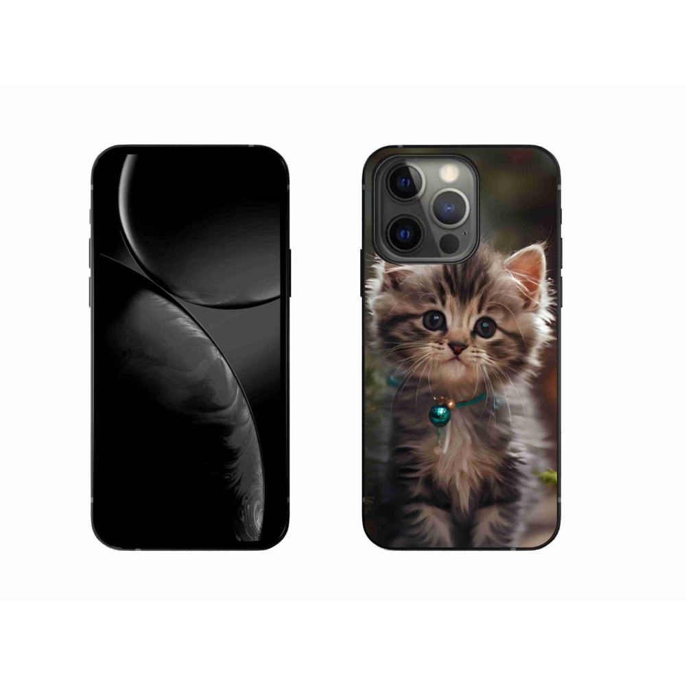 Gélový kryt mmCase na iPhone 13 Pro - roztomilé mačiatko 11