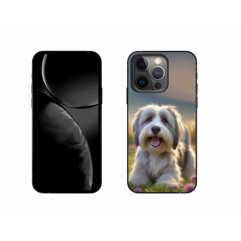 Gélový kryt mmCase na iPhone 13 Pro - roztomilý havanský psík