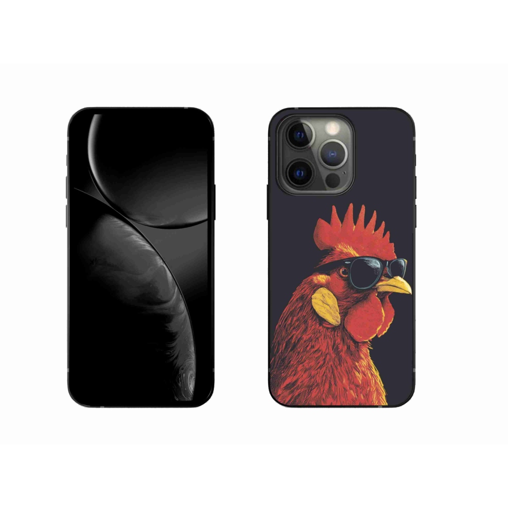 Gélový kryt mmCase na iPhone 13 Pro - štýlový kohút