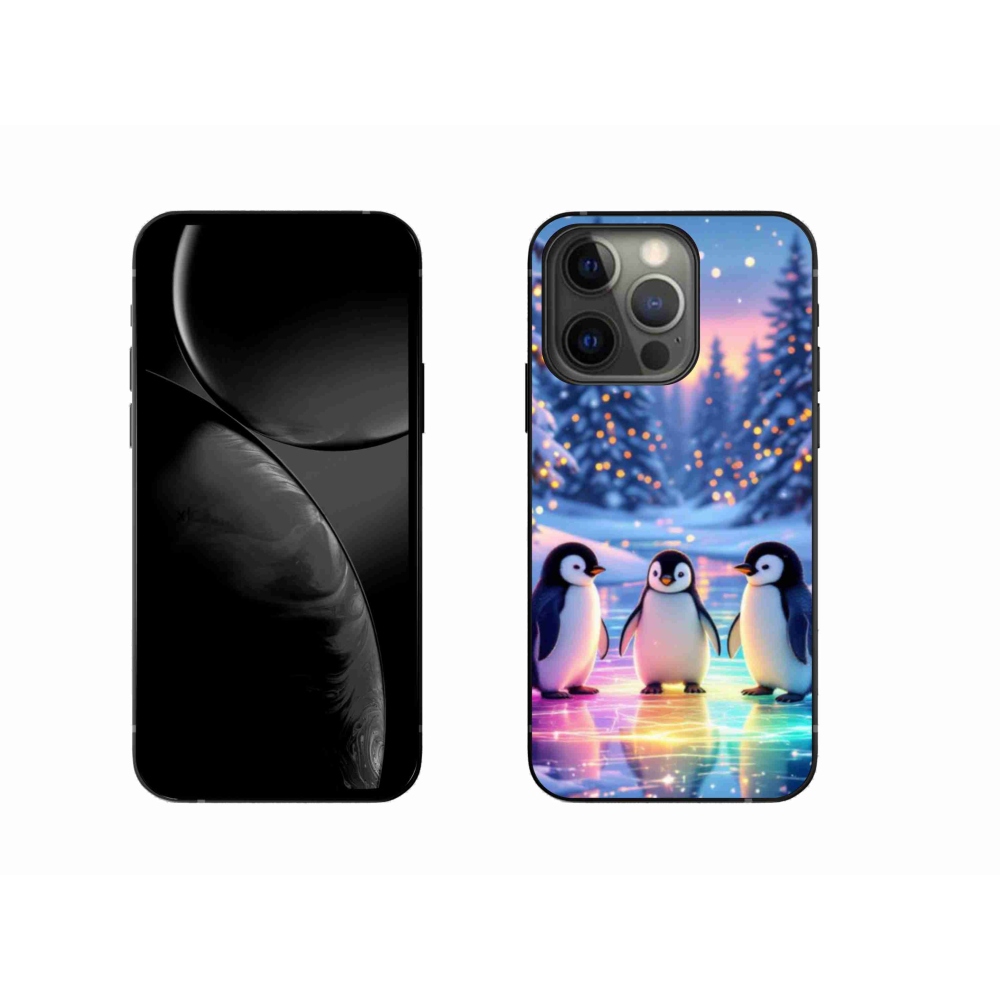 Gélový kryt mmCase na iPhone 13 Pro - tučníci