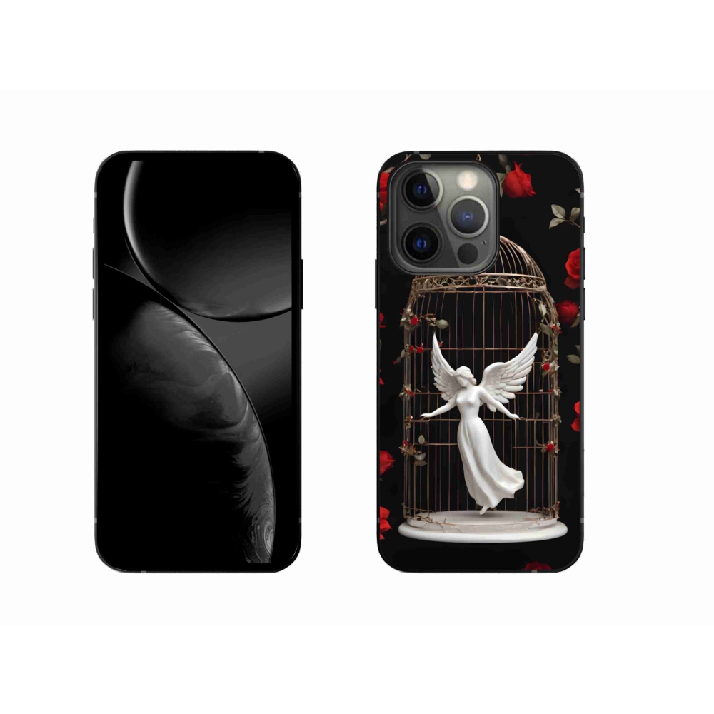 Gélový kryt mmCase na iPhone 13 Pro - uväznený anjel