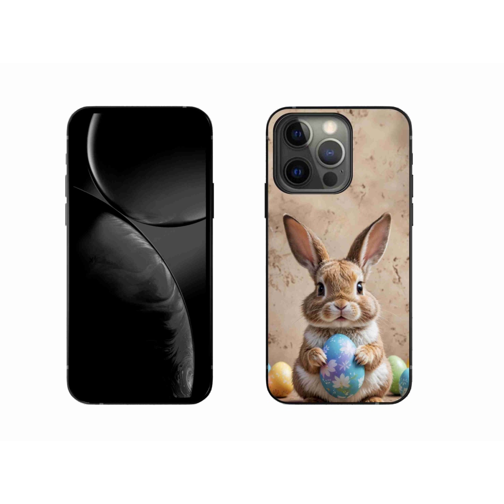 Gélový kryt mmCase na iPhone 13 Pro - veľkonočný zajačik