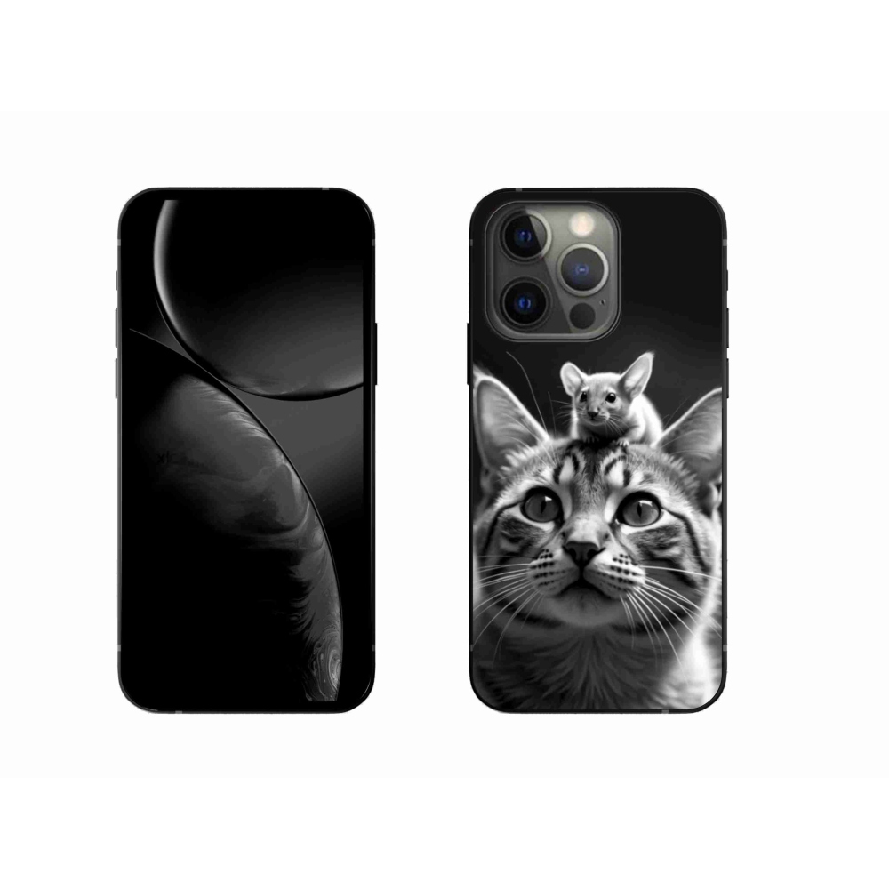 Gélový kryt mmCase na iPhone 13 Pro - zvieracie priateľstvo 2