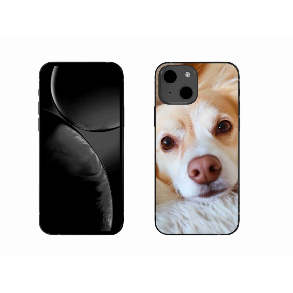 Gélový kryt mmCase na iPhone 13 - Roztomilá čivava