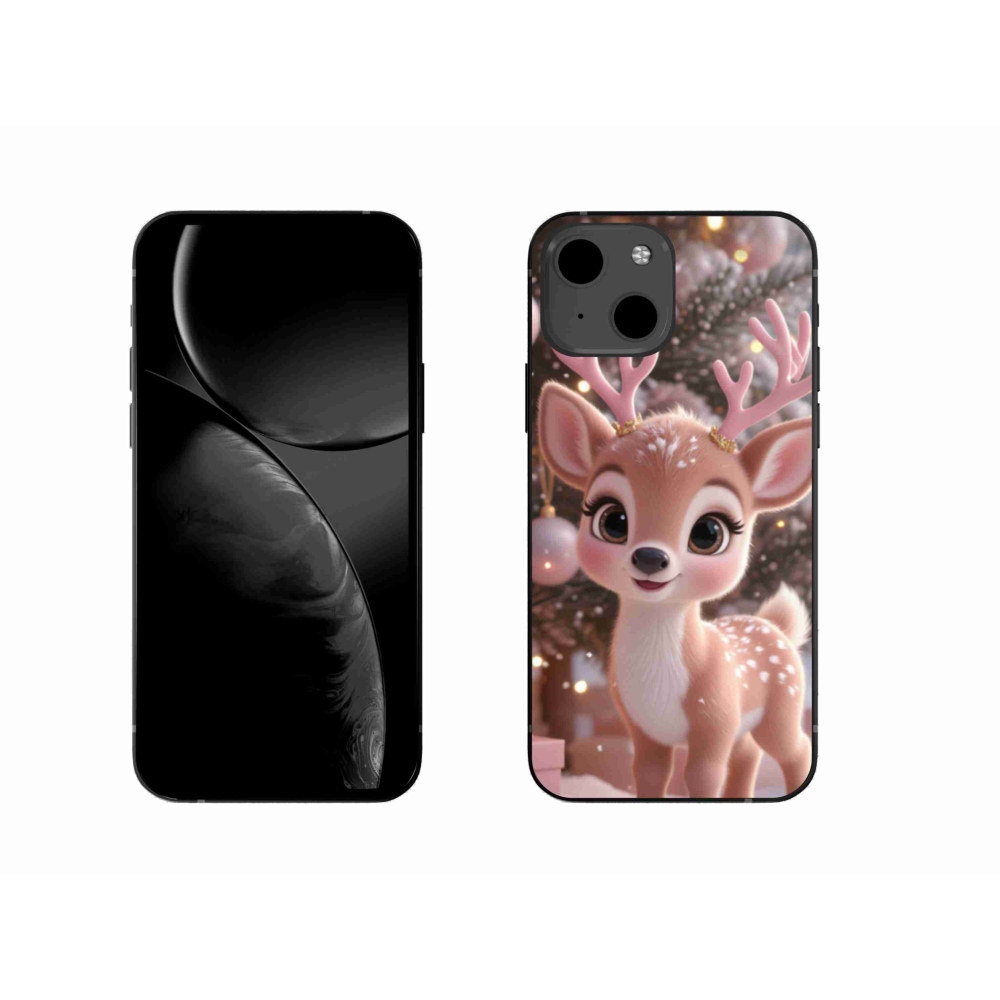 Gélový kryt mmCase na iPhone 13 - roztomilý sob