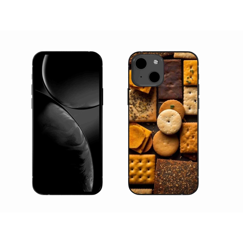 Gélový kryt mmCase na iPhone 13 - sušienky