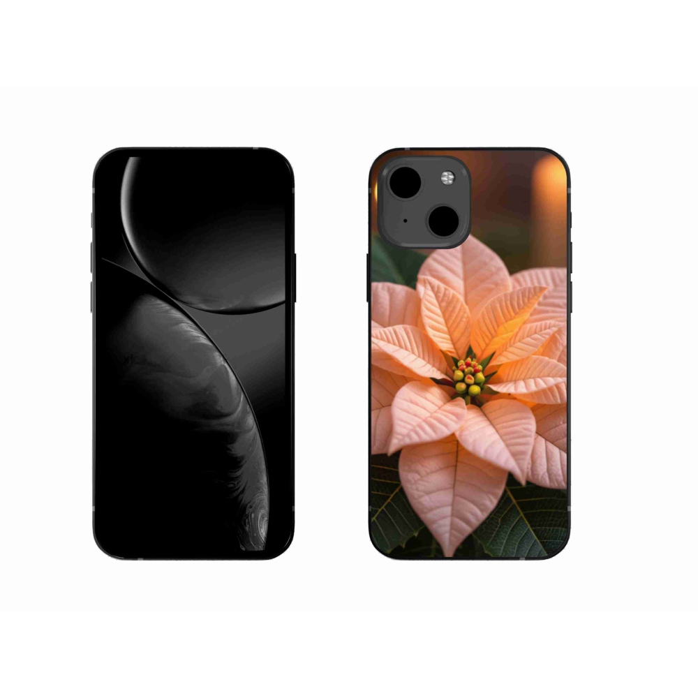 Gélový kryt mmCase na iPhone 13 - vianočná hviezda