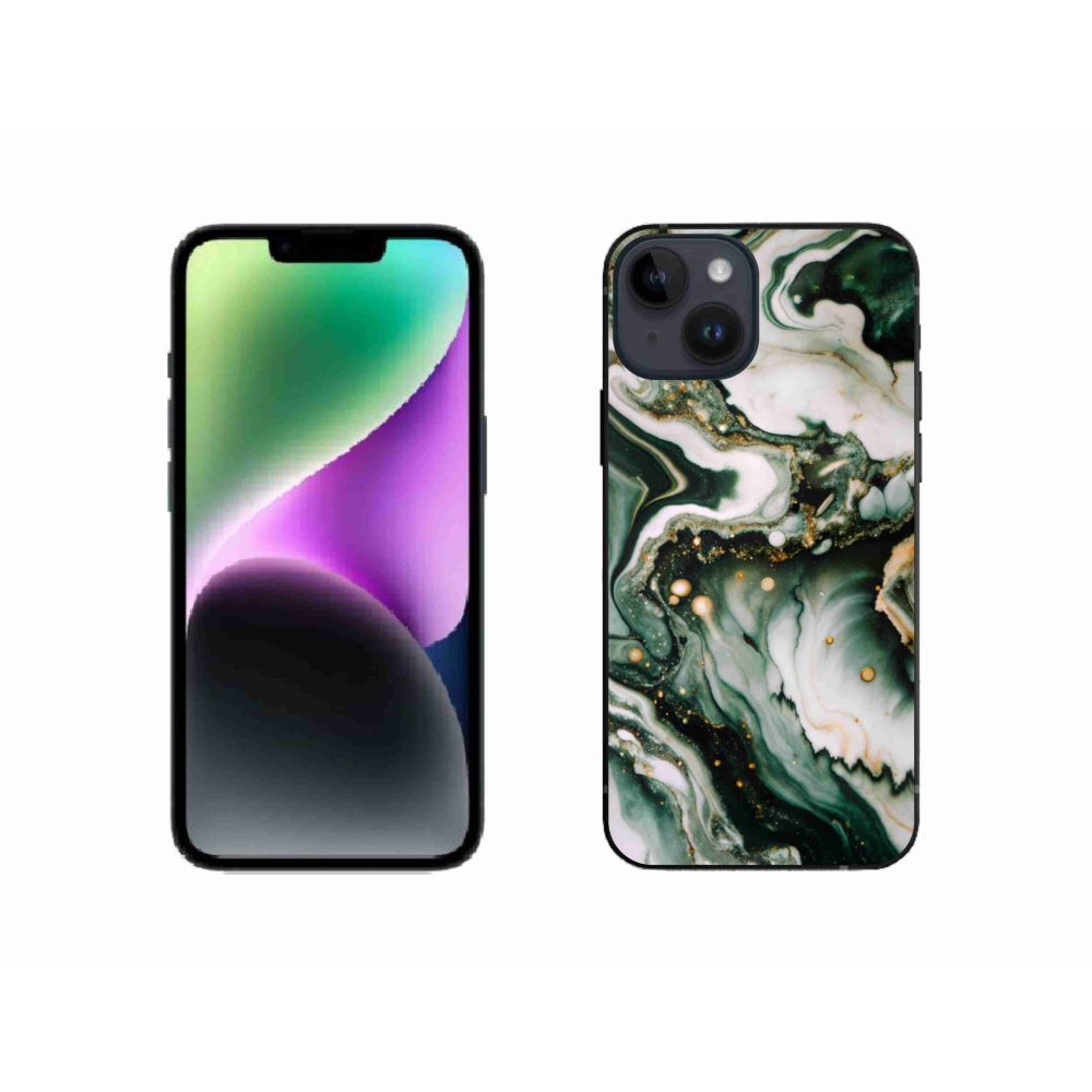 Gélový kryt mmCase na iPhone 14 - abstraktný motív 38